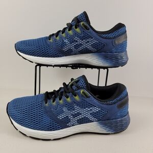 Asics Roadhawk FF 2 MX Running Shoe Blue/green/ Men Sneakers Sz 8 Men's